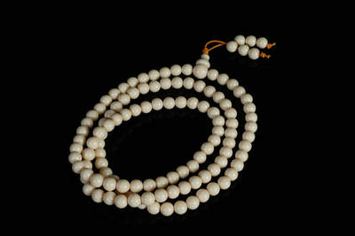 上海都达杂项专场一（全场包邮） - 0.8*108粒圆珠多圈手串