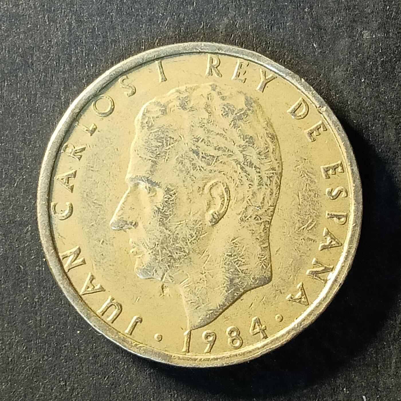 逸泉钱币2026A世界散币纸币纪念币专场A第一场 274 西班牙100比赛塔双柱