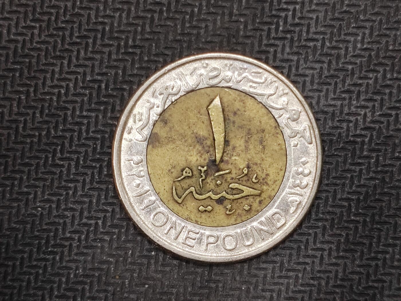 逸泉钱币2026C世界钱币纪念币专场第二组C1-400件 55埃及双色一磅纪念币