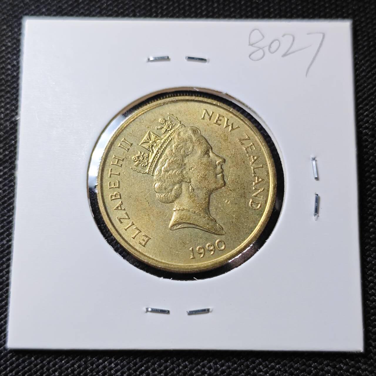 KK钱币收藏小铺 第380期  2月预留时间 周末发货  新西兰2元