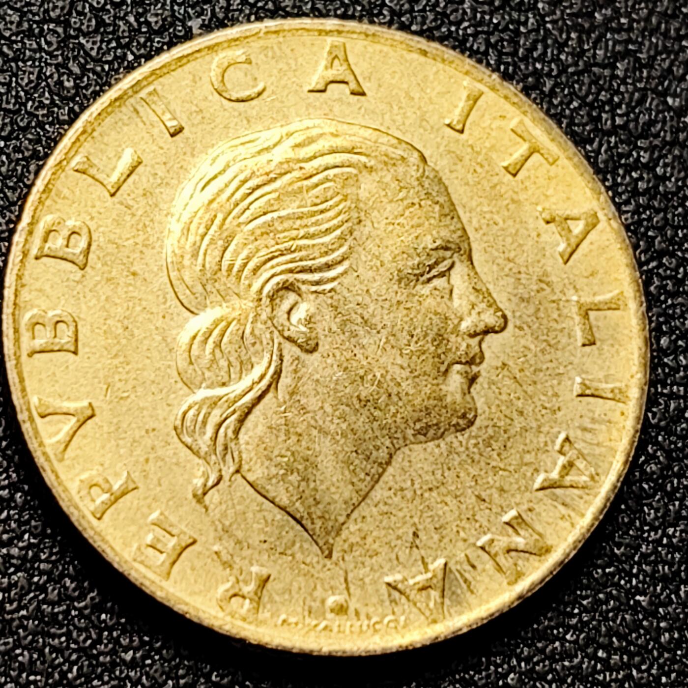 泉币菌-第169场- 精品福利场 意大利1978年200里拉 丰收女神 齿轮 铝青铜币 外国硬币 24mm 