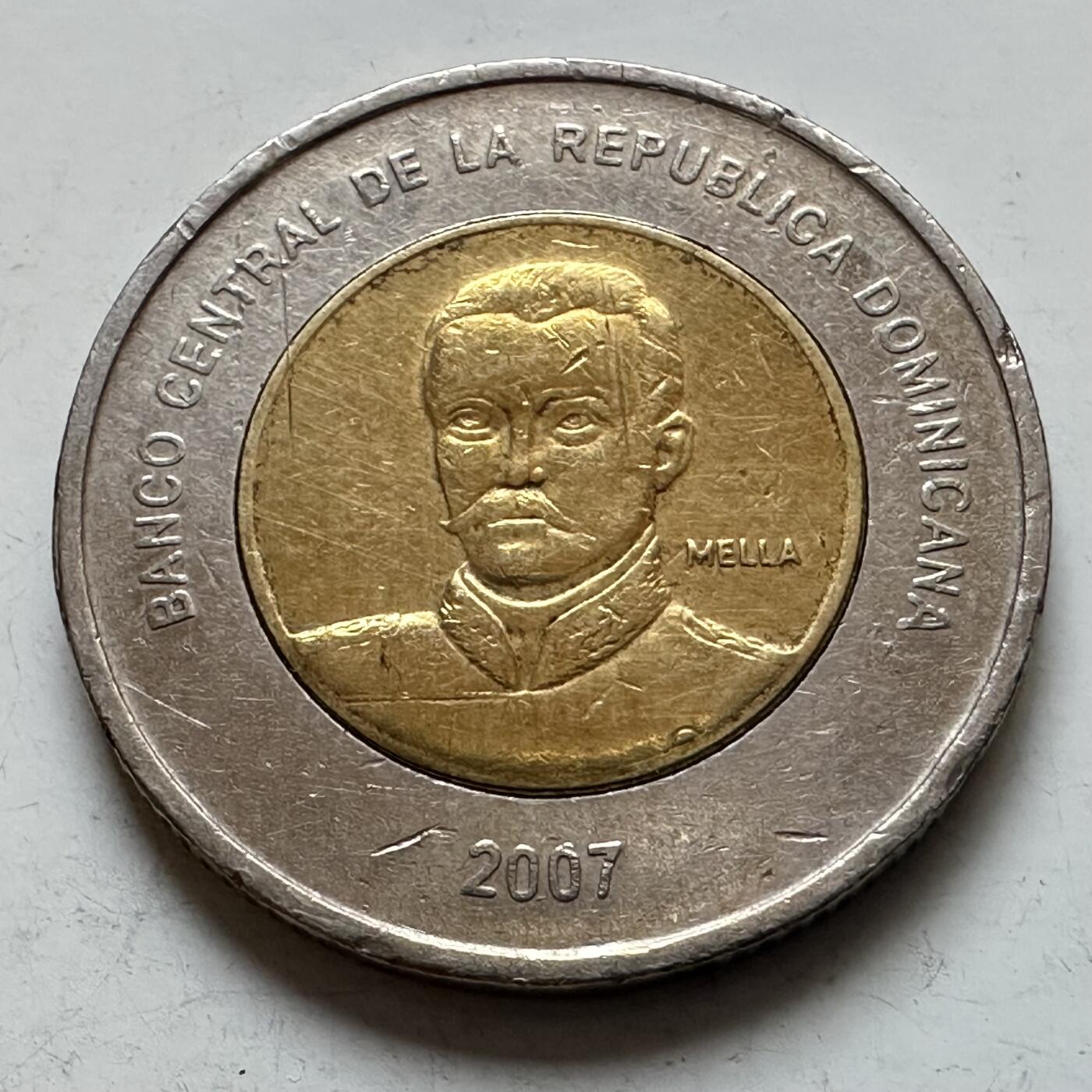 🌹外币初藏🌹🐯2026年第7场  每周二四六晚8️⃣点 接代拍 多米尼加2007年10比索