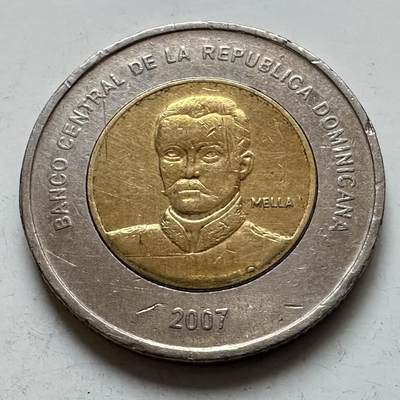 🌹外币初藏🌹🐯2026年第7场  每周二四六晚8️⃣点 接代拍 - 多米尼加2007年10比索