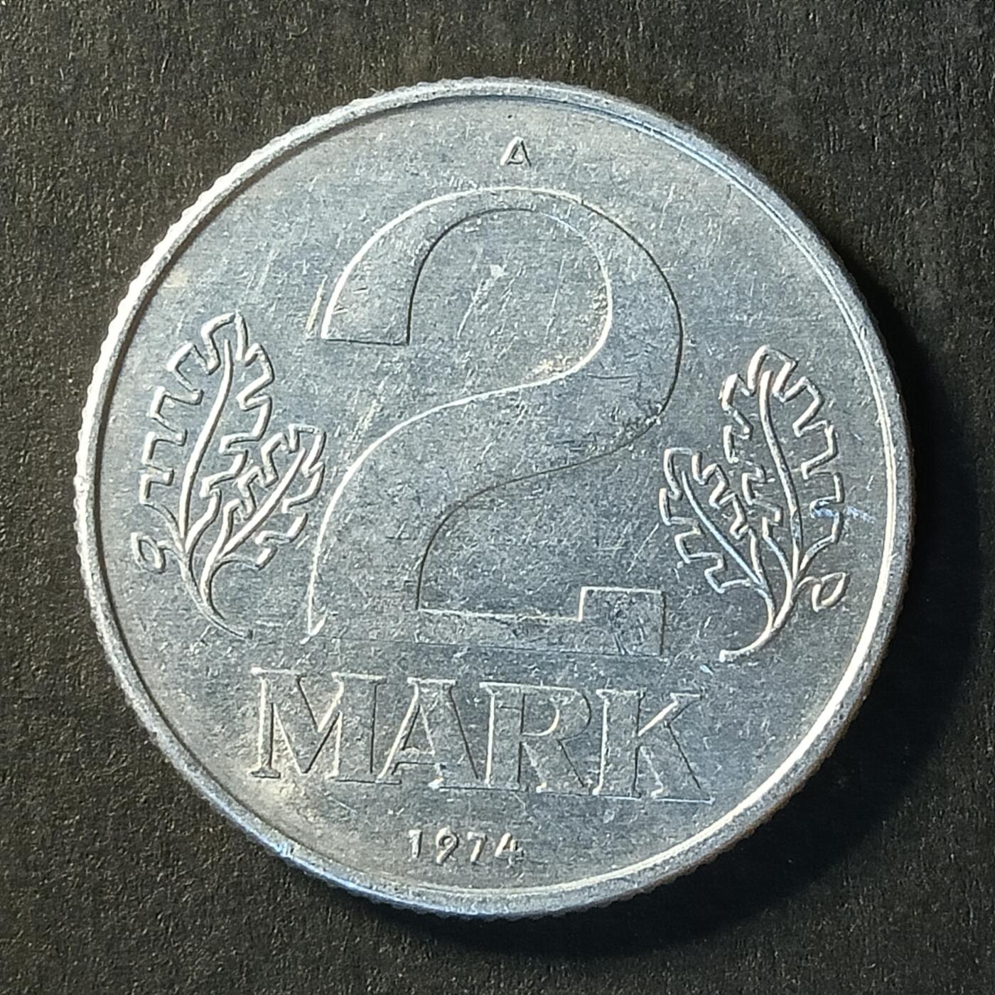 逸泉钱币2026A世界散币纸币纪念币专场A第一场 289 东德2芬尼