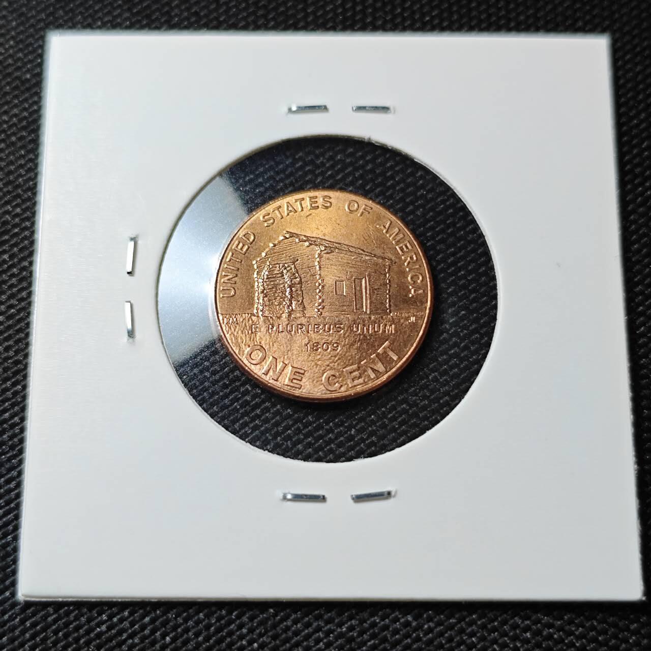 KK钱币收藏小铺 第380期  2月预留时间 周末发货  美国1分纪念币 好品