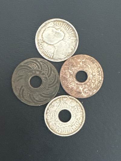 ❤️【币观天下】❤️ 第339期钱币拍卖- 2026.1.16周五晚上6点半场-长期征集拍品 - 泰国3银1铜