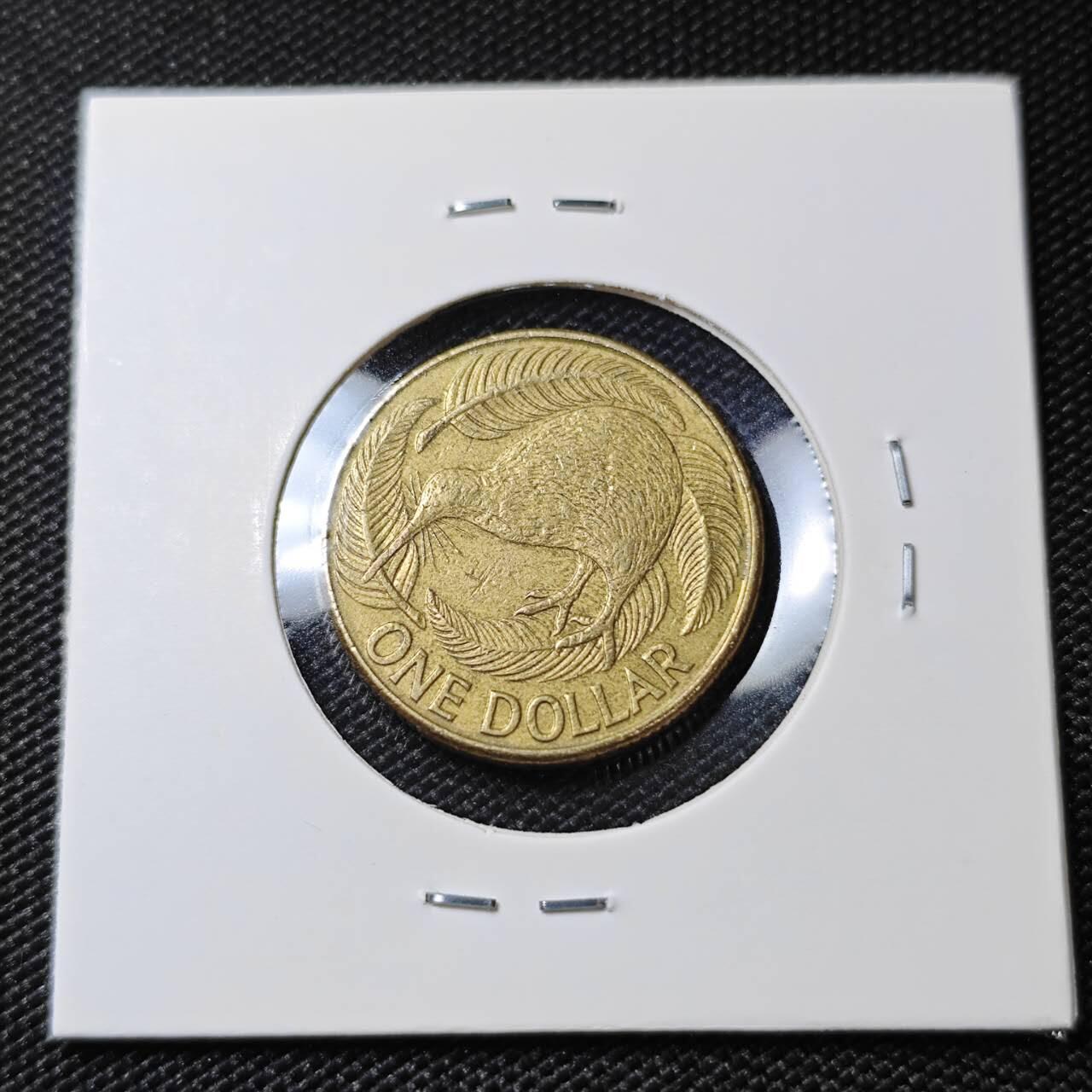 KK钱币收藏小铺 第380期  2月预留时间 周末发货  新西兰1元