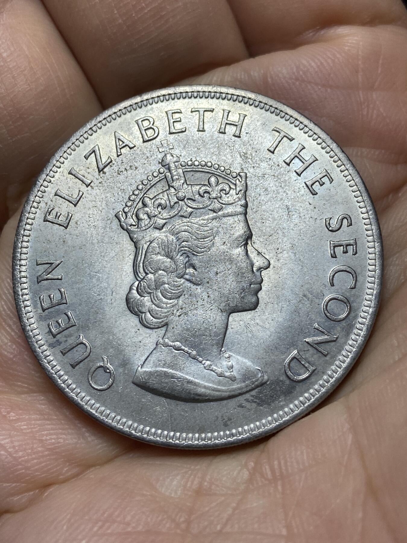 2026年第七场(总第一百七十六场）外国好品散币场(免佣金) 英属泽西岛🇯🇪1966单年份5先令克朗型大币(诺曼征服900周年纪念币)