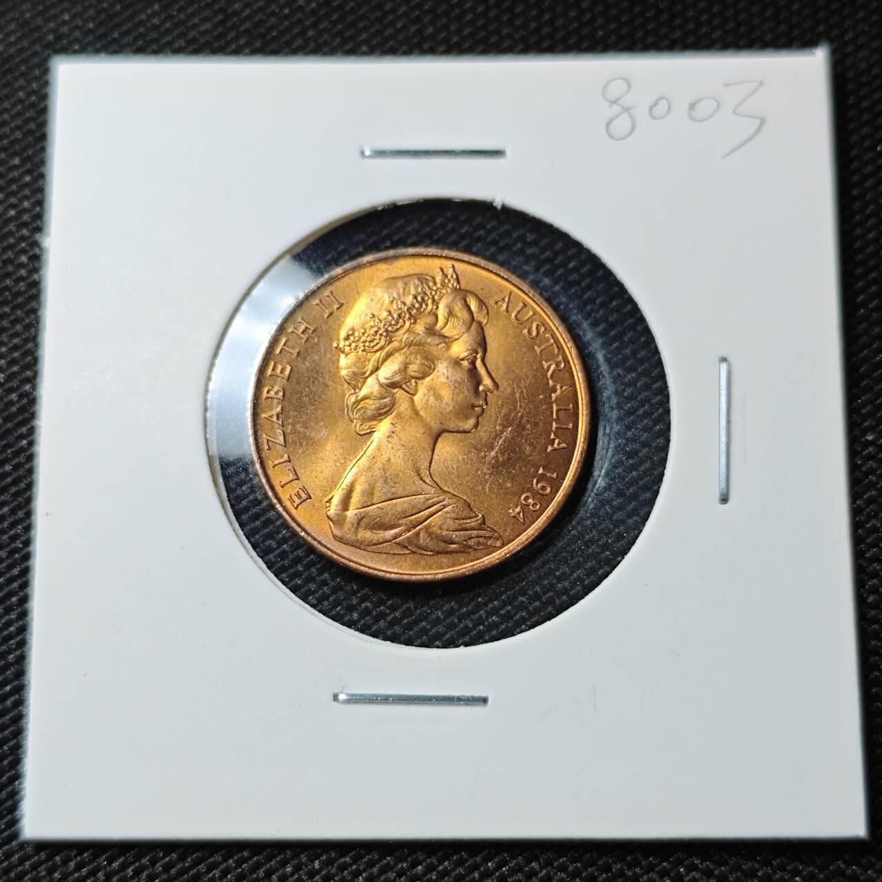 KK钱币收藏小铺 第380期  2月预留时间 周末发货  澳大利亚2分铜币 好品