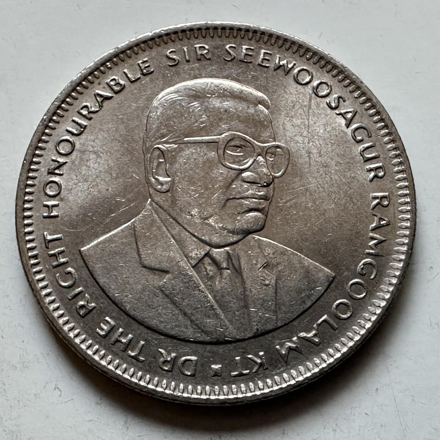 🌹外币初藏🌹🐯2026年第7场  每周二四六晚8️⃣点 接代拍 毛里求斯1987年一卢比