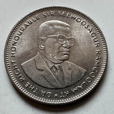 🌹外币初藏🌹🐯2026年第7场  每周二四六晚8️⃣点 接代拍 - 毛里求斯1987年一卢比