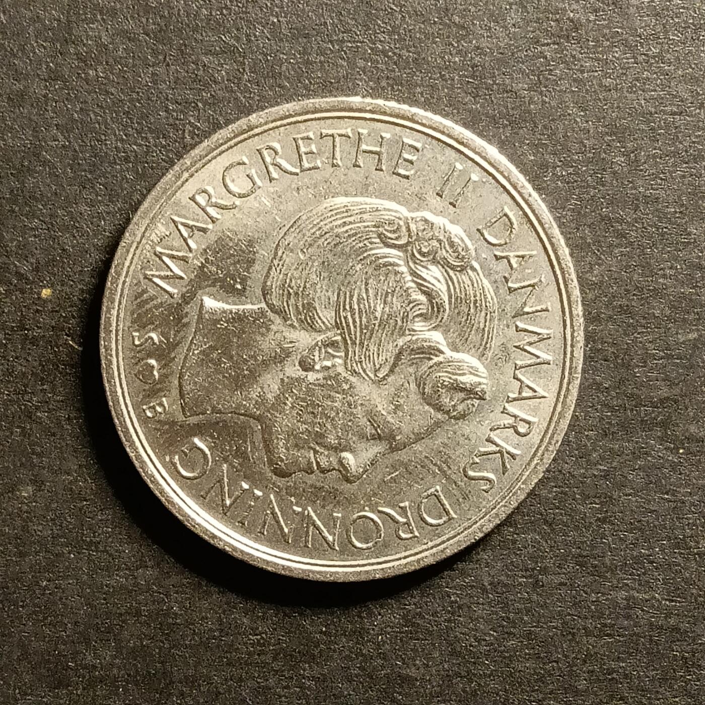 逸泉钱币2026A世界散币纸币纪念币专场A第一场 147 丹麦1976年1克朗