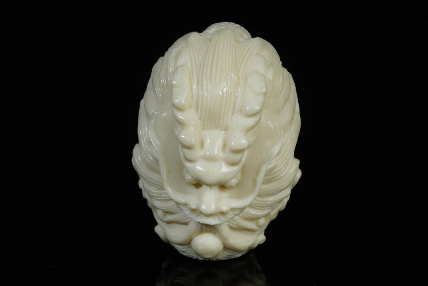 上海都达杂项专场二（全场包邮） 祥龙吐珠手把件