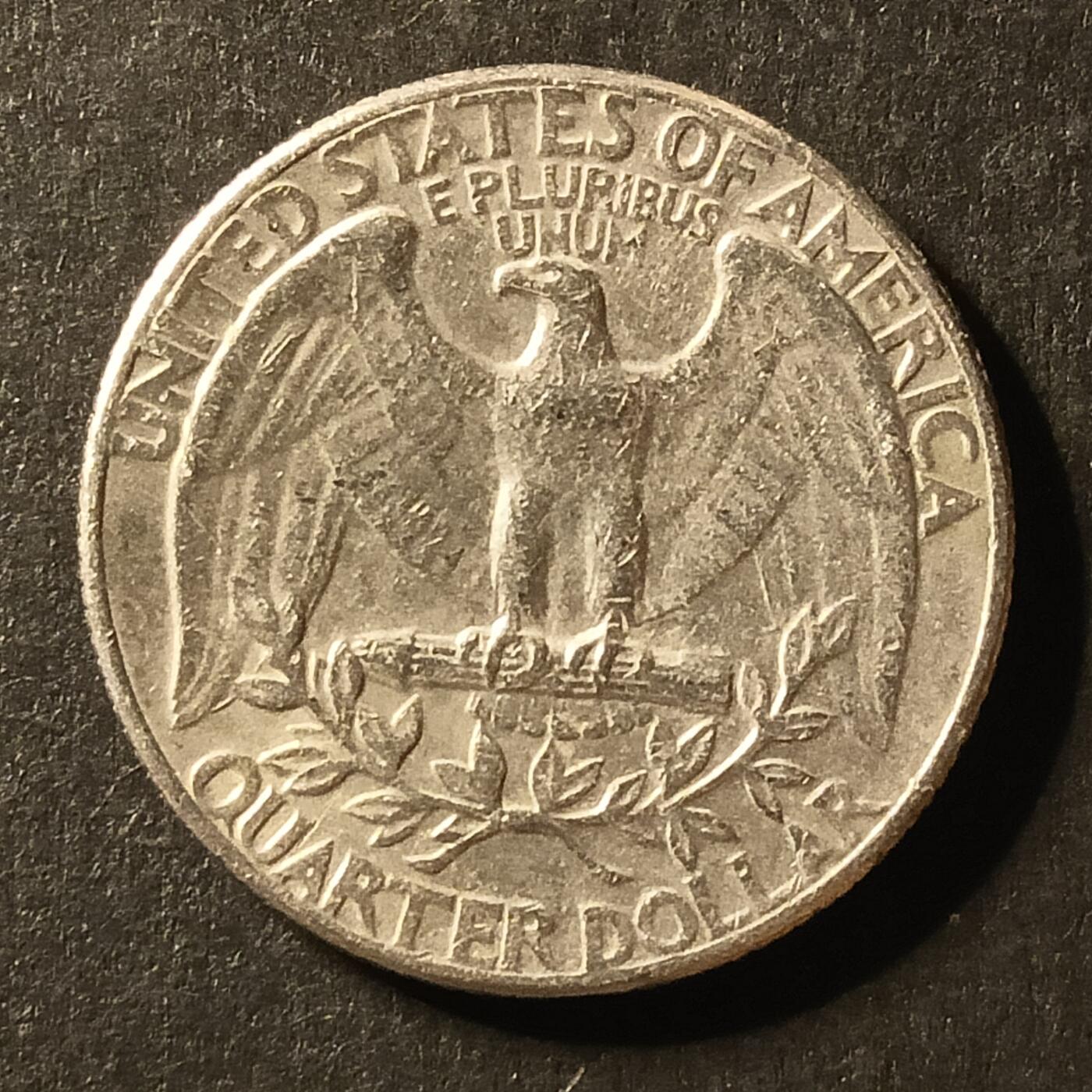 逸泉钱币2026A世界散币纸币纪念币专场A第一场 195 美国华盛顿老鹰25美分