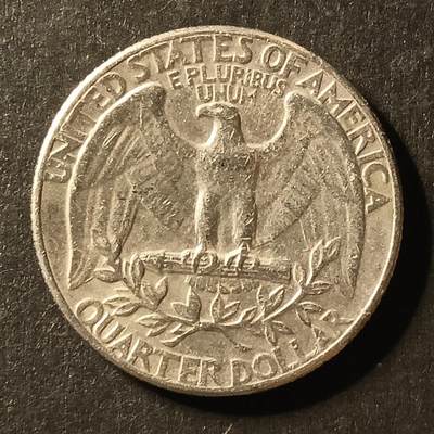 逸泉钱币2026A世界散币纸币纪念币专场A第一场 - 195 美国华盛顿老鹰25美分