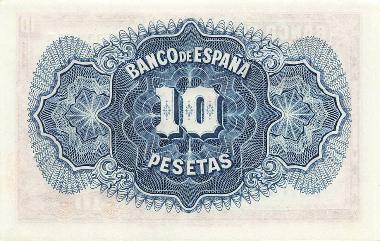 小福收藏拍卖第199期 裸钞场 本期有多张豹子号靓号 瑞士1000法郎 经典提香 毛里求斯首发年大全套 白俄罗斯5000000卢布 苏里南10000盾  爱沙尼亚  苏丹 西班牙 保加利亚 古巴等多国精美纸币 西班牙 1935年 10比塞塔 银币券 unc