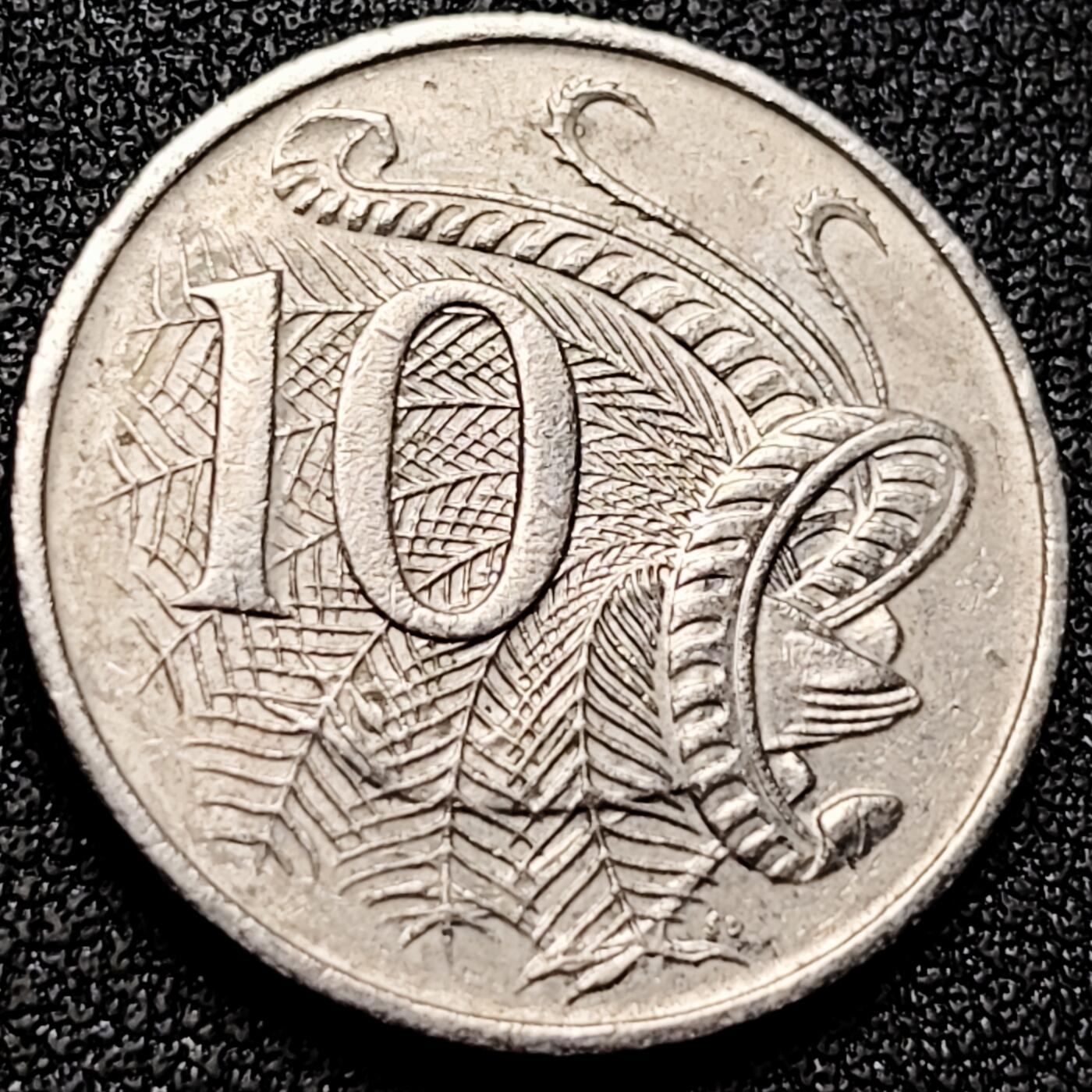 泉币菌-第169场- 精品福利场 英属 澳大利亚1993 10分铜镍币 琴鸟 伊丽莎白二世女王  铜镍币 23.6mm