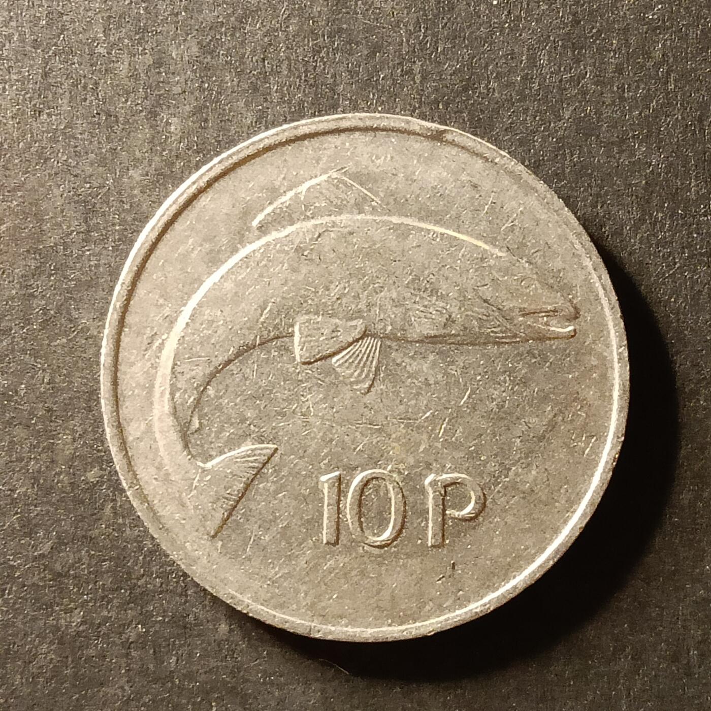 逸泉钱币2026A世界散币纸币纪念币专场A第一场 172爱尔兰10便士