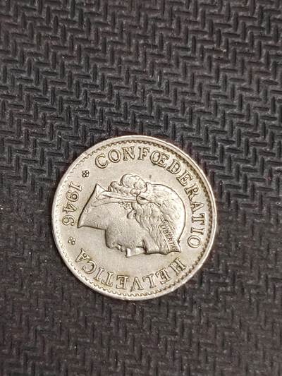 逸泉钱币2026C世界钱币纪念币专场第二组C1-400件 - 198瑞士5分硬币