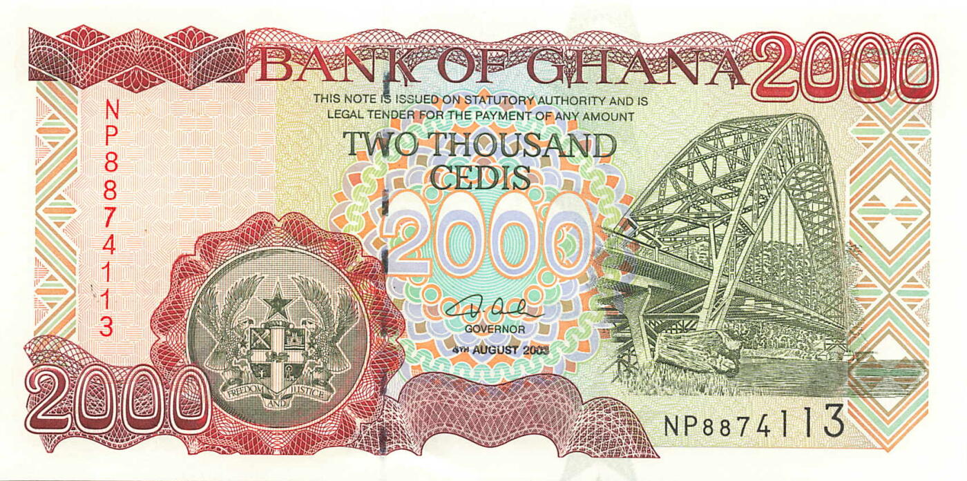 小福收藏拍卖第199期 裸钞场 本期有多张豹子号靓号 瑞士1000法郎 经典提香 毛里求斯首发年大全套 白俄罗斯5000000卢布 苏里南10000盾  爱沙尼亚  苏丹 西班牙 保加利亚 古巴等多国精美纸币 加纳 2003年 2000塞地 unc