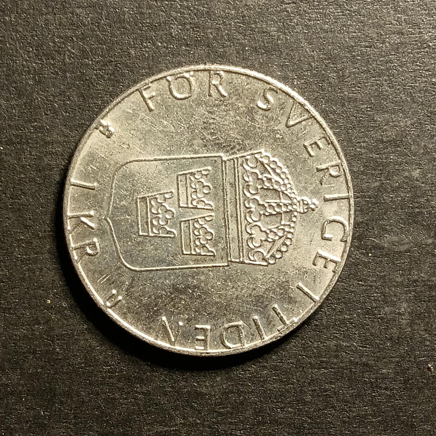 逸泉钱币2026A世界散币纸币纪念币专场A第一场 142 瑞典1克朗硬币