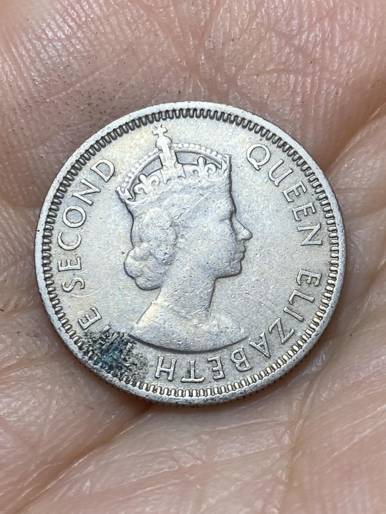 2026年第七场(总第一百七十六场）外国好品散币场(免佣金) 马来亚和英属婆罗洲1953年10分(伊丽莎白二世加冕年)