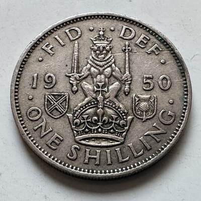 🌹外币初藏🌹🐯2026年第7场  每周二四六晚8️⃣点 接代拍 - 英国1950年一先令