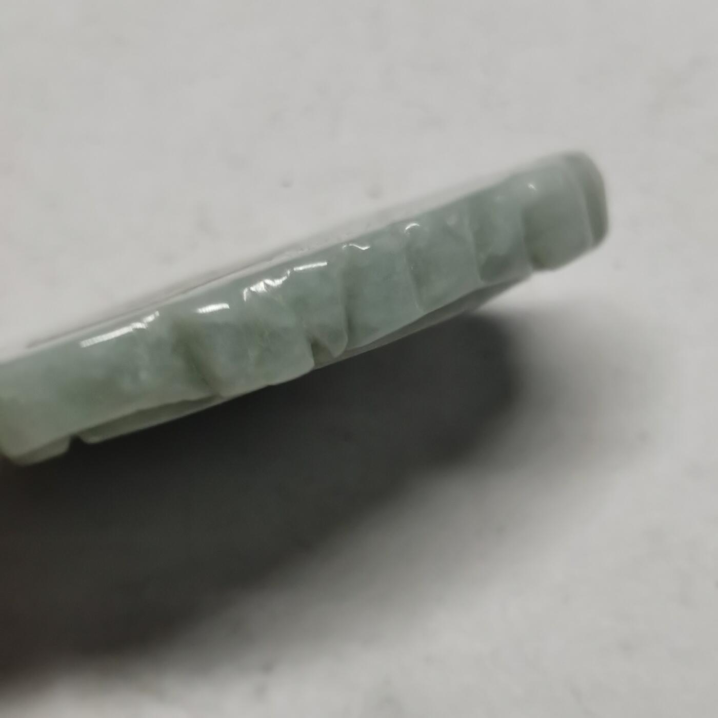 杂件专场94期 金镶玉吊坠，金被扣去卖了只剩玉