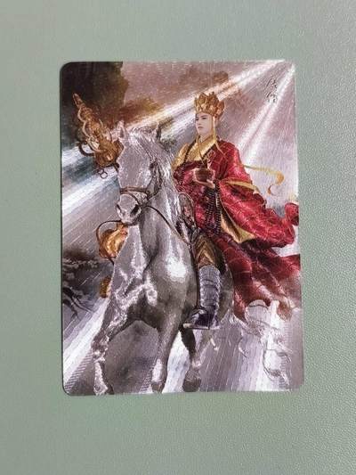 光影卡牌第28期，各家亲签，各家套卡，持续收拍品 - 巴丁唐僧，粗闪工艺，正面有压痕，介意勿拍
