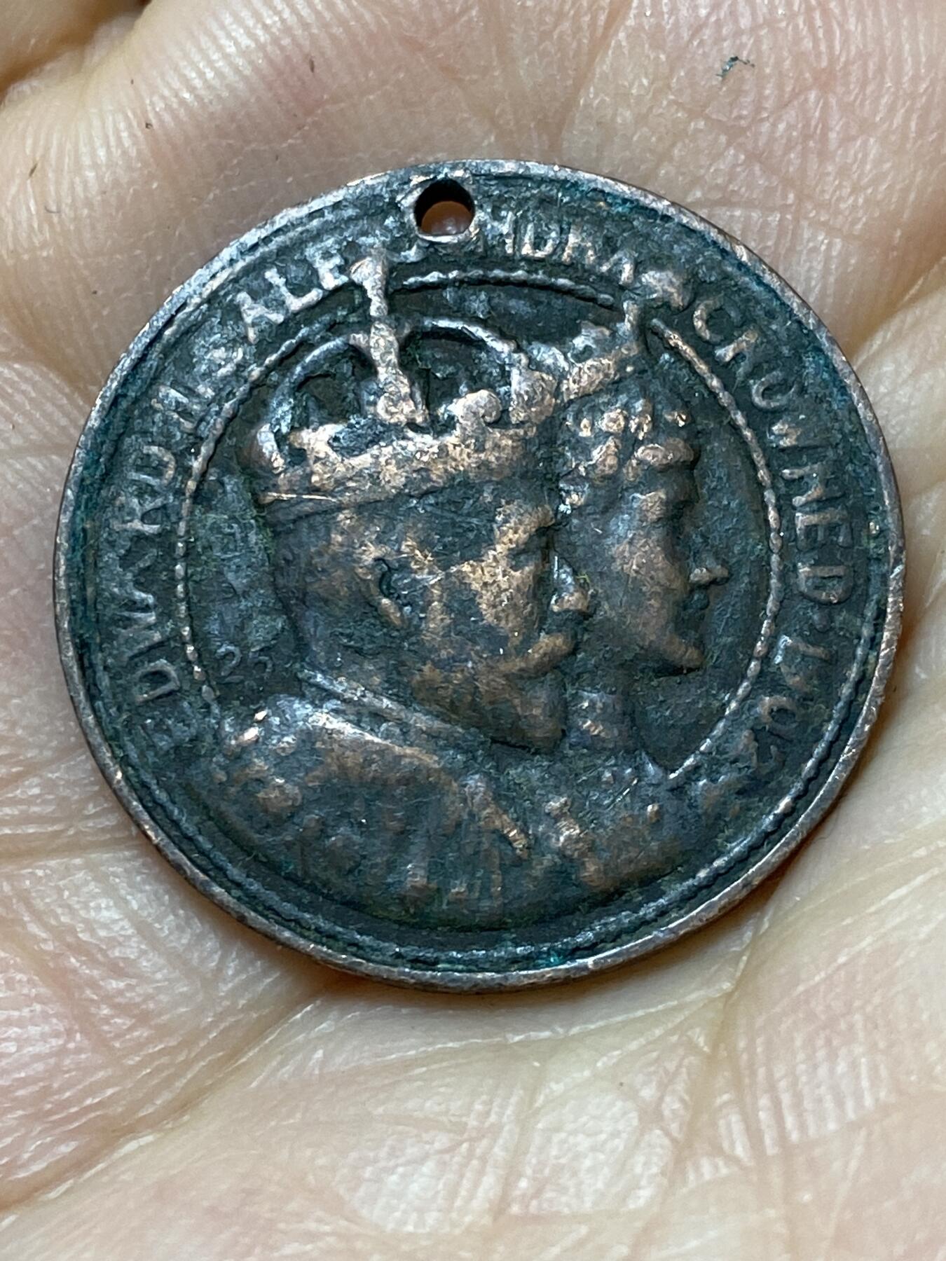 2026年第七场(总第一百七十六场）外国好品散币场(免佣金) 少见苏格兰🏴󠁧󠁢󠁳󠁣󠁴󠁿1902年纪念章(爱德华七世加冕礼纪念章)