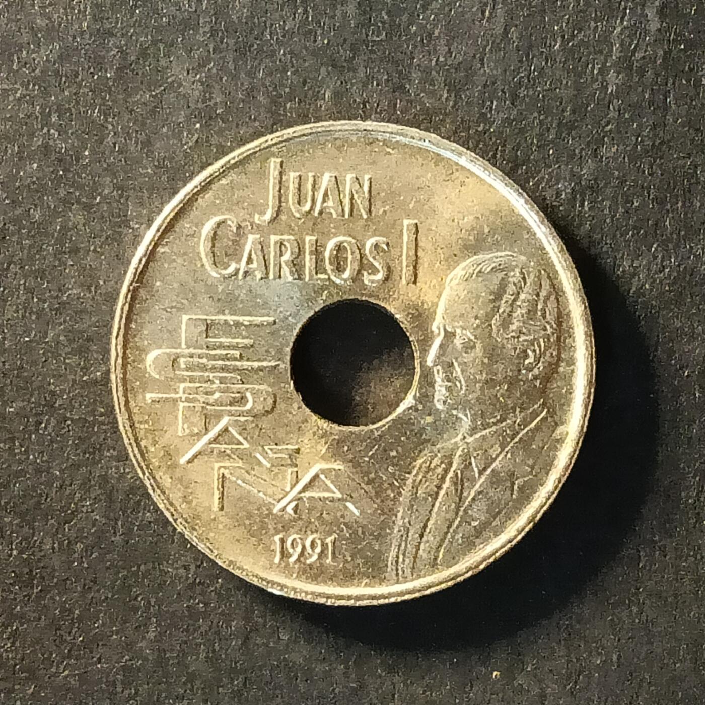 逸泉钱币2026A世界散币纸币纪念币专场A第一场 233 西班牙25比赛塔纪念币