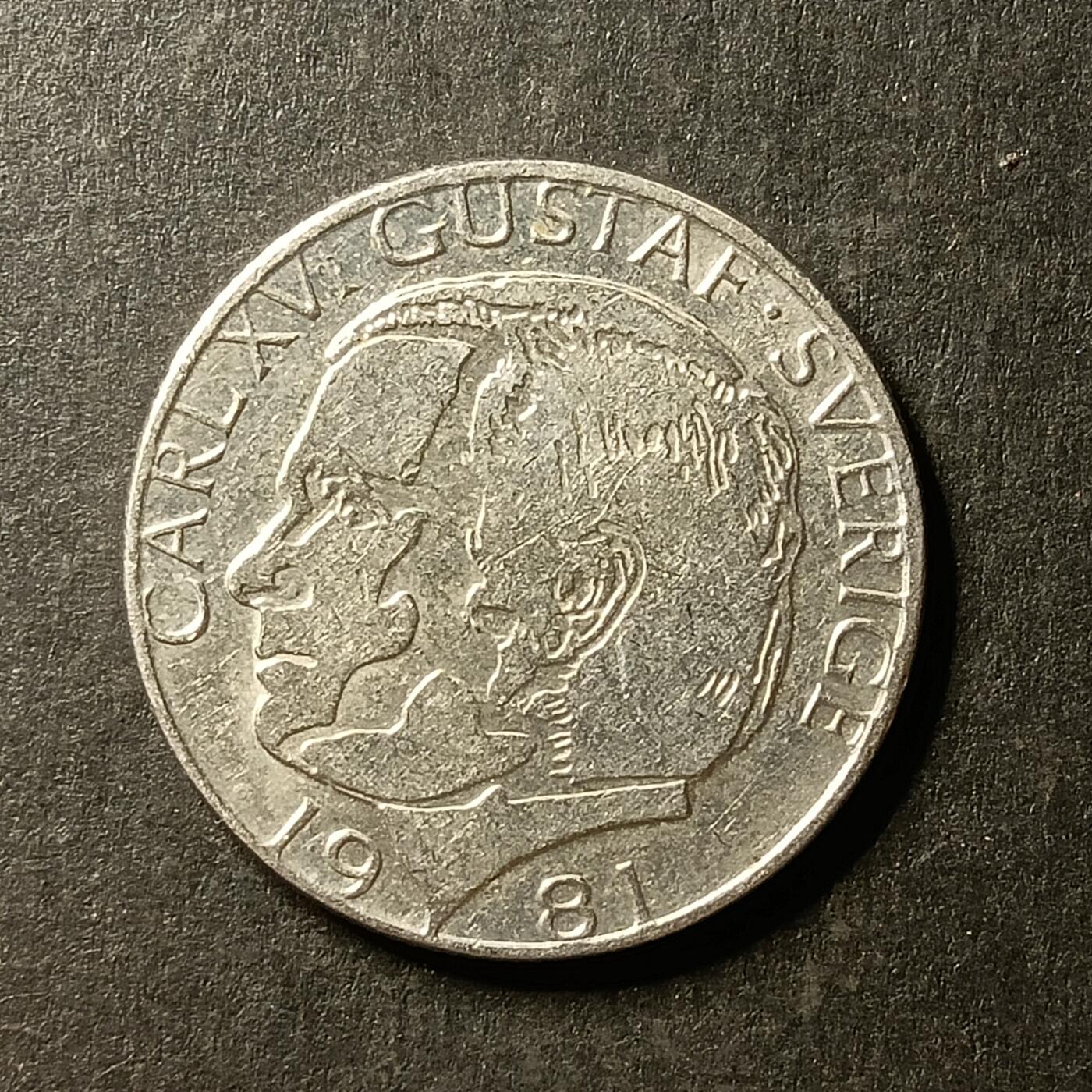 逸泉钱币2026A世界散币纸币纪念币专场A第一场 133 瑞典1克朗硬币