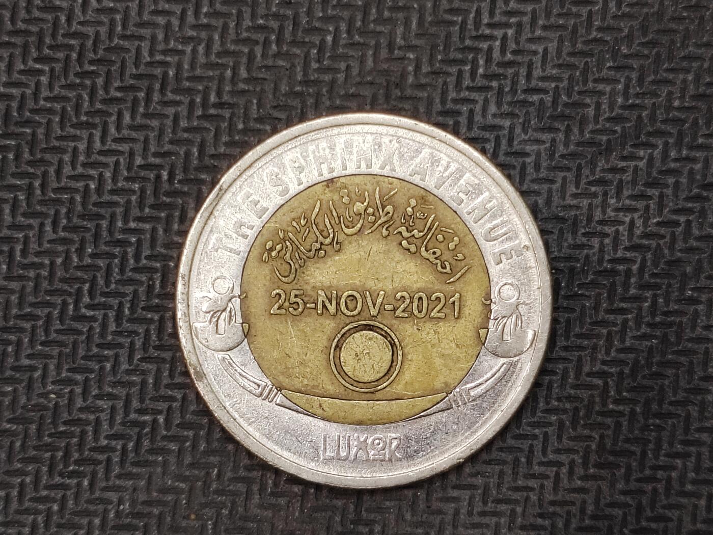 逸泉钱币2026C世界钱币纪念币专场第二组C1-400件 53埃及双色一磅纪念币