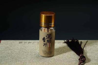 上海都达杂项专场七十三【全场包邮】 天然沉香烟片6罐/1盒