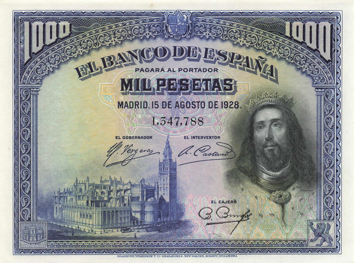 小福收藏拍卖第199期 裸钞场 本期有多张豹子号靓号 瑞士1000法郎 经典提香 毛里求斯首发年大全套 白俄罗斯5000000卢布 苏里南10000盾  爱沙尼亚  苏丹 西班牙 保加利亚 古巴等多国精美纸币 西班牙 1928年1000比塞塔 大方块 双尾88 上边缘1小潮点 unc