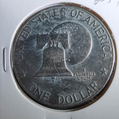 沼泽如烟--第960场 - 美国1976年一元纪念币