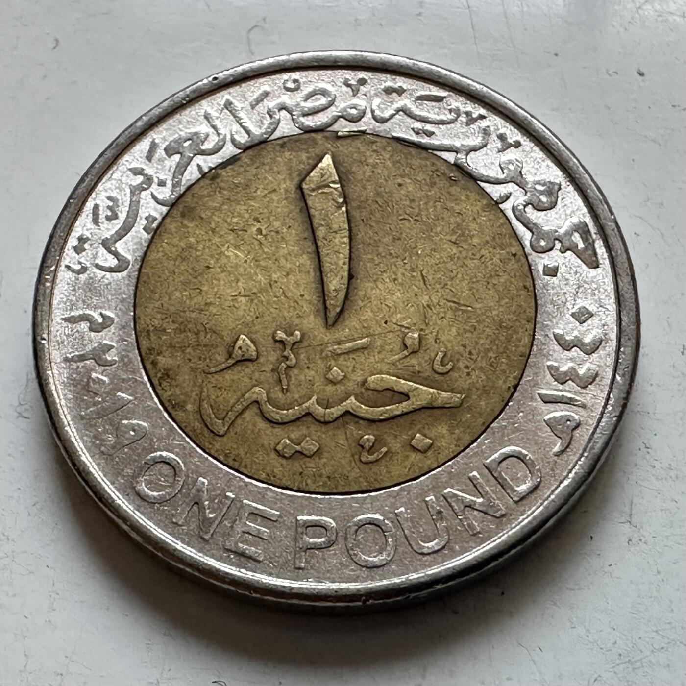 🌹外币初藏🌹🐯2026年第7场  每周二四六晚8️⃣点 接代拍 埃及2019年1镑纪念币