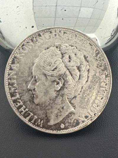 ❤️【币观天下】❤️ 第339期钱币拍卖- 2026.1.16周五晚上6点半场-长期征集拍品 - 荷兰1933年2.5G银币25克720银