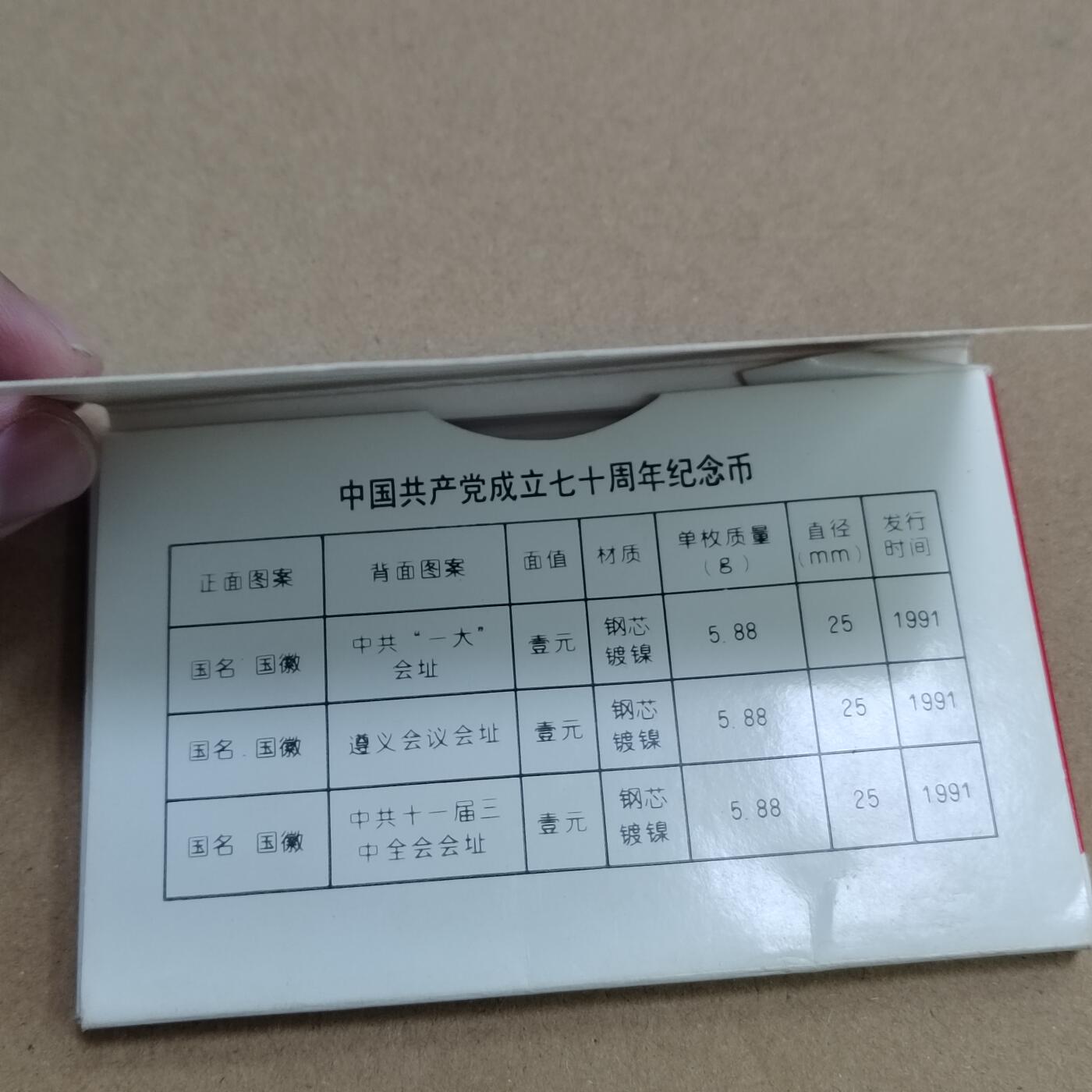 PCAI钱币  15-712  纸币票据邮票专场 纪念币一套带章