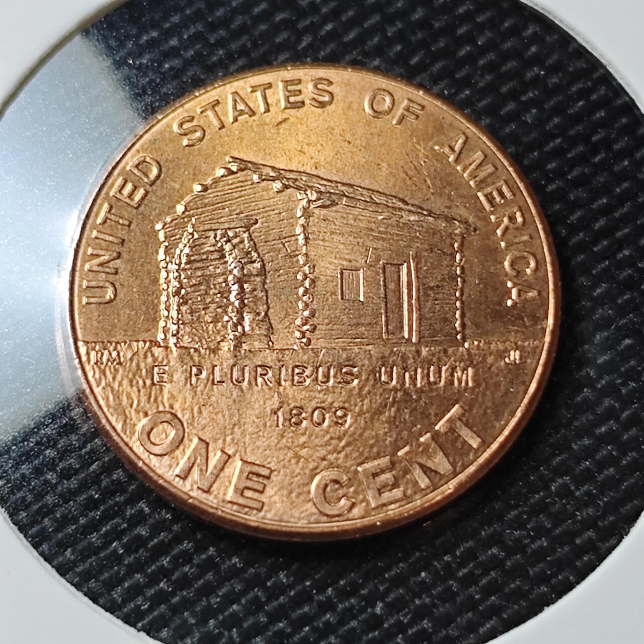 KK钱币收藏小铺 第380期  2月预留时间 周末发货  美国1分纪念币 好品