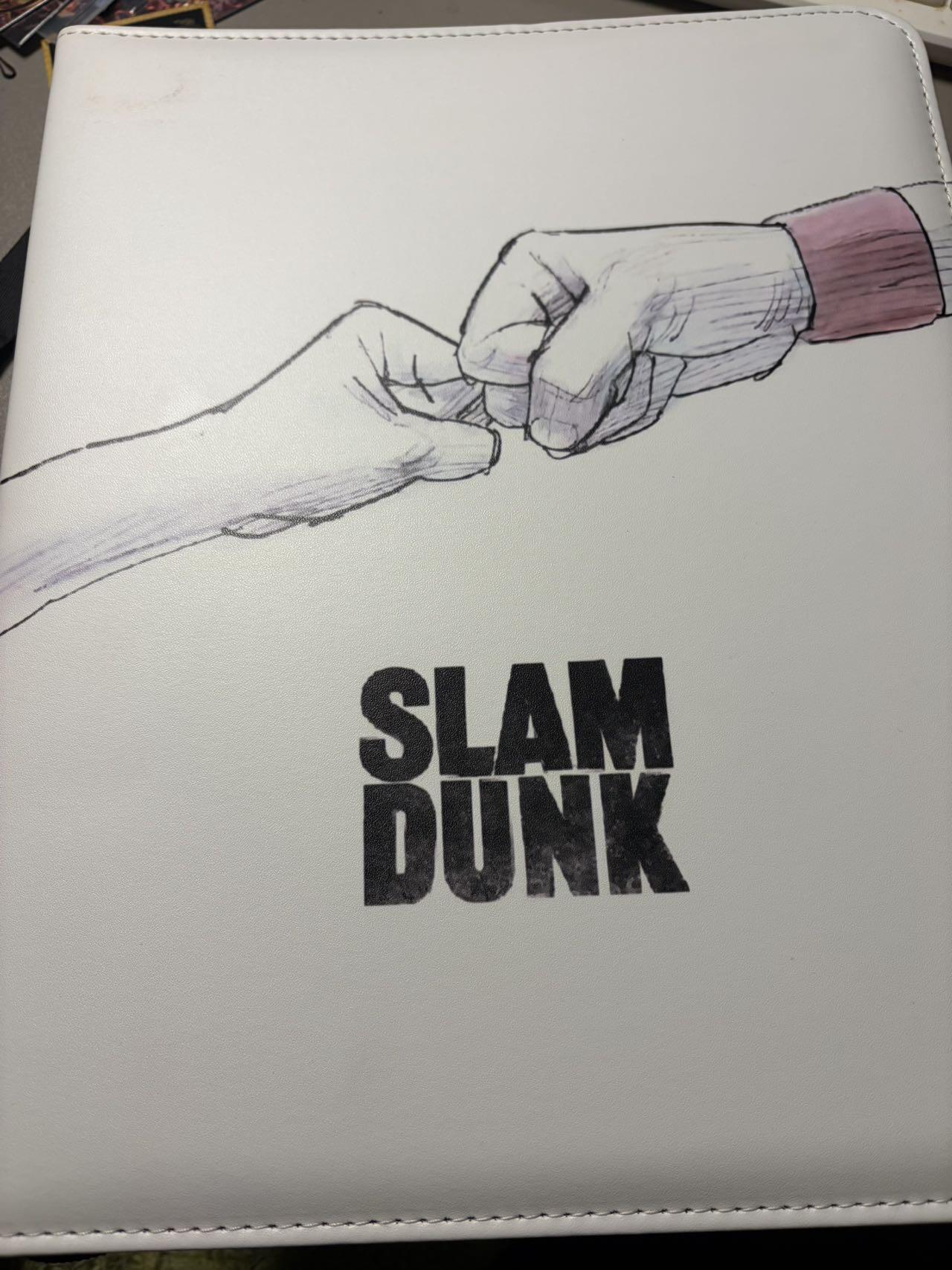 秋萤阁第42期 (1月17号周六晚上20点截拍，欢迎竞拍)  【整套】燃卡灌篮高手全套 烫签 彩绘等高卡位全有 忍痛割爱 送卡册