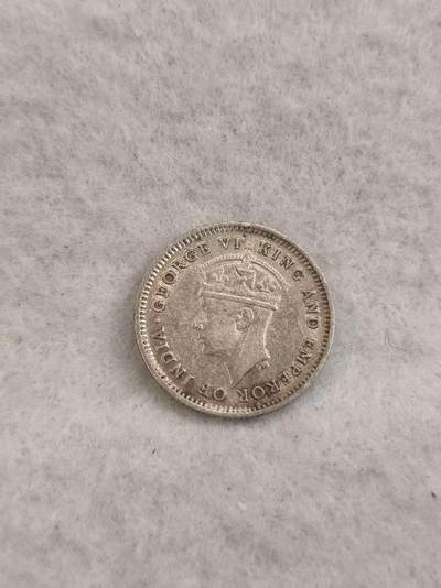 G&W世界散币，银币处理专场（第43场） - 英属圭亚那1943年4便士  银币