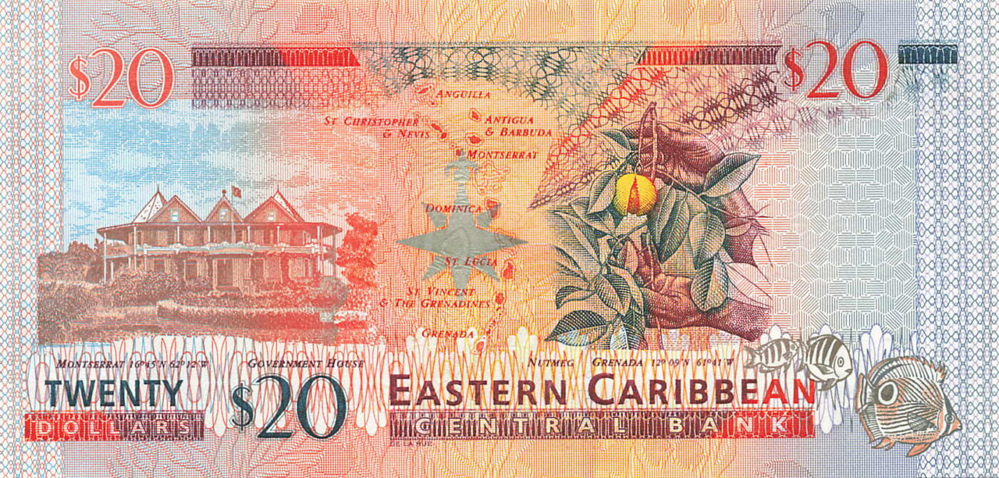 小福收藏拍卖第199期 裸钞场 本期有多张豹子号靓号 瑞士1000法郎 经典提香 毛里求斯首发年大全套 白俄罗斯5000000卢布 苏里南10000盾  爱沙尼亚  苏丹 西班牙 保加利亚 古巴等多国精美纸币 东加勒比(k）圣基茨和尼维斯 2003年 20元 千位号 尾8 unc