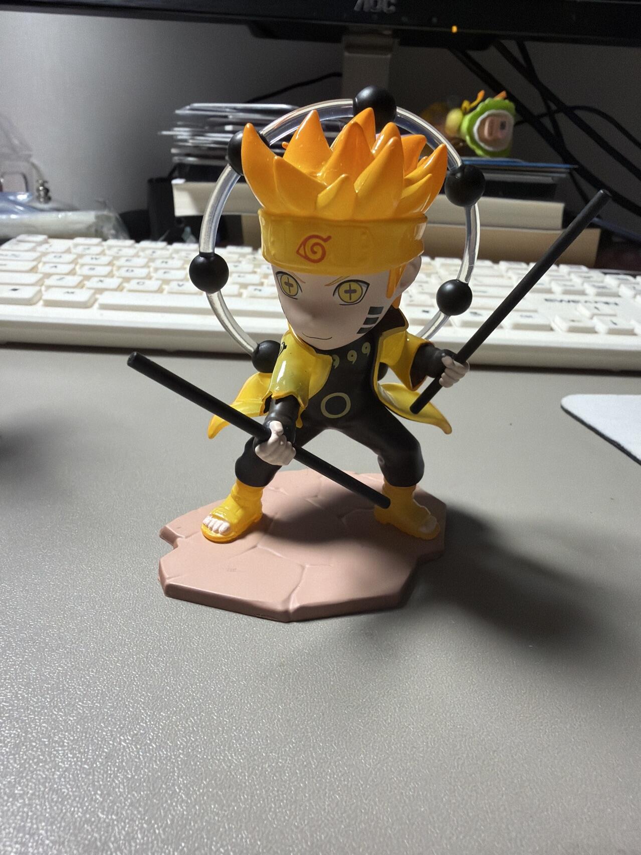 秋萤阁第42期 (1月17号周六晚上20点截拍，欢迎竞拍)  泡泡玛特正版手办 鸣人 所见即所得 底部有官方钢印 