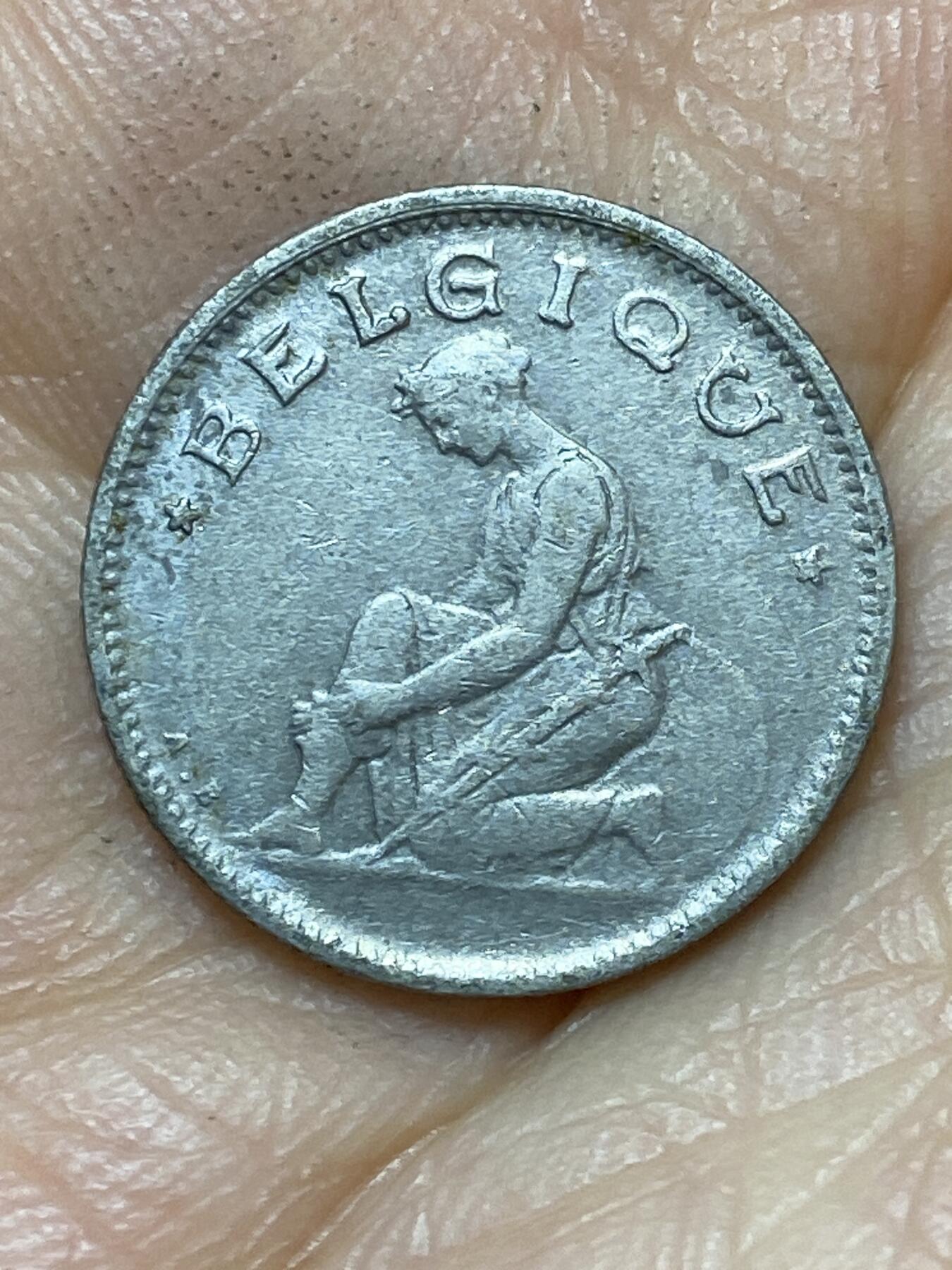 2026年第七场(总第一百七十六场）外国好品散币场(免佣金) 比利时🇧🇪1922年50分(阿尔贝一世时期，法语版)