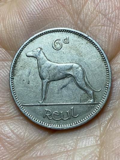 2026年第七场(总第一百七十六场）外国好品散币场(免佣金) - 爱尔兰🇮🇪1942年6便士(共和国时期第一套第二版)