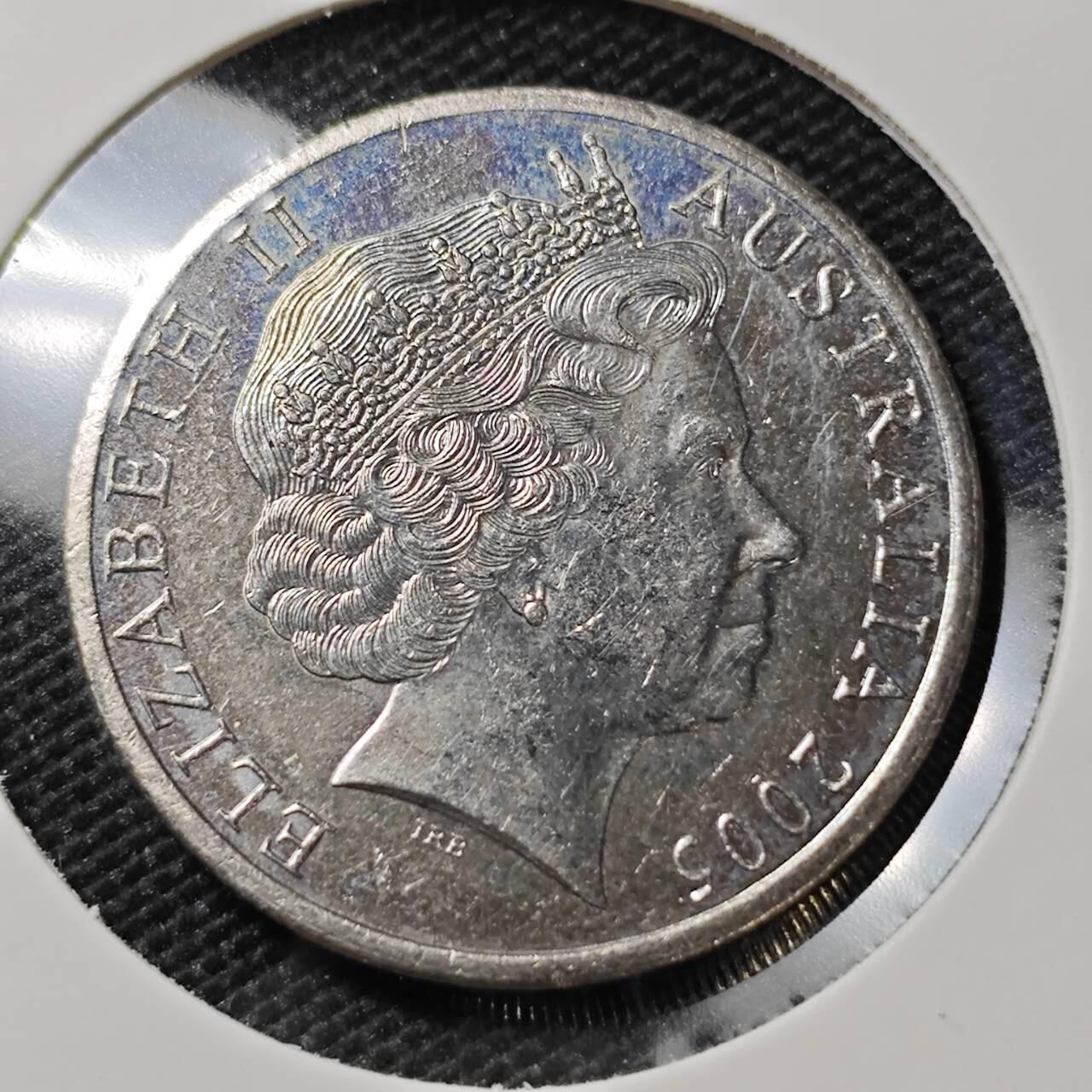 KK钱币收藏小铺 第380期  2月预留时间 周末发货  澳大利亚20分纪念币