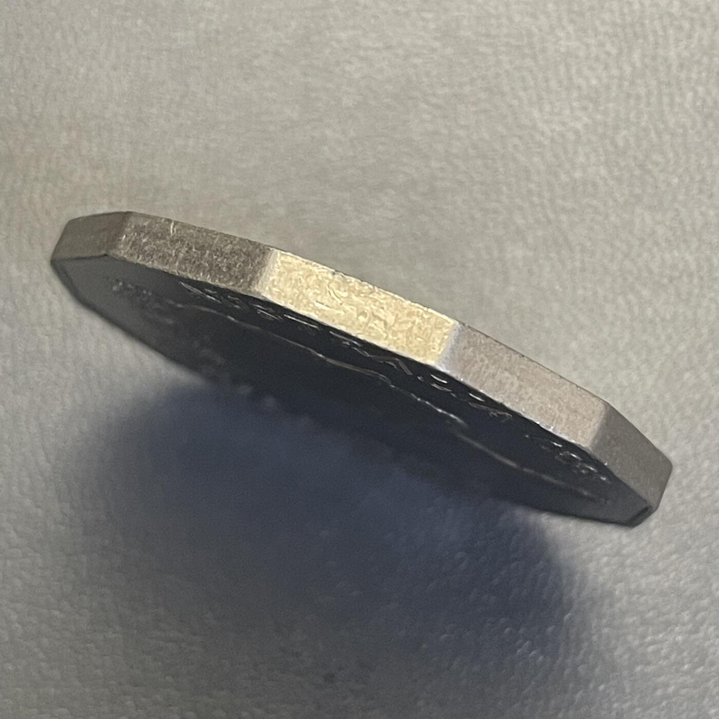 回流0119 澳大利亚1998年12边形50分纪念币  巴斯海峡发现200周年