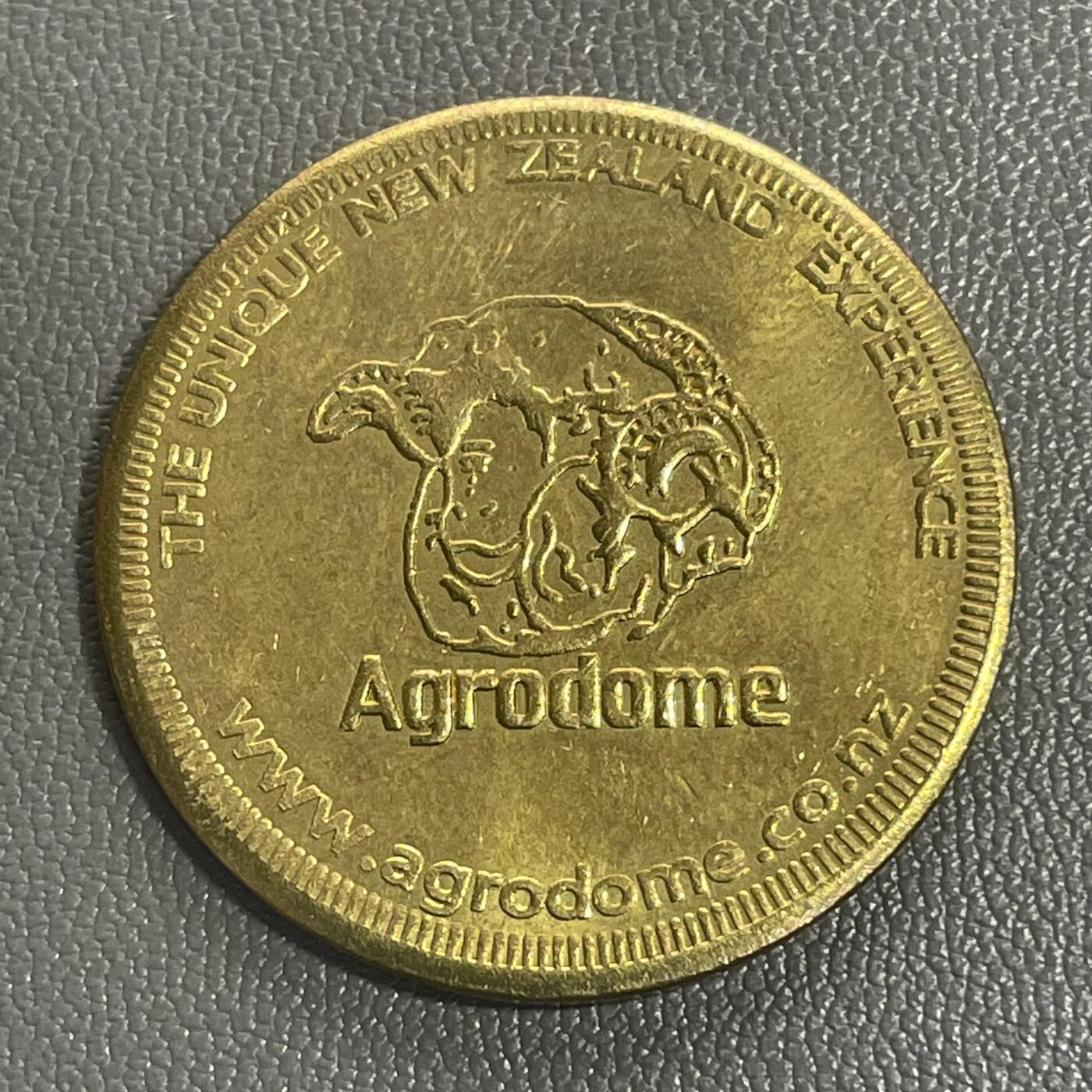 回流0119 新西兰Agrodome（农业体验中心）旅游纪念代币