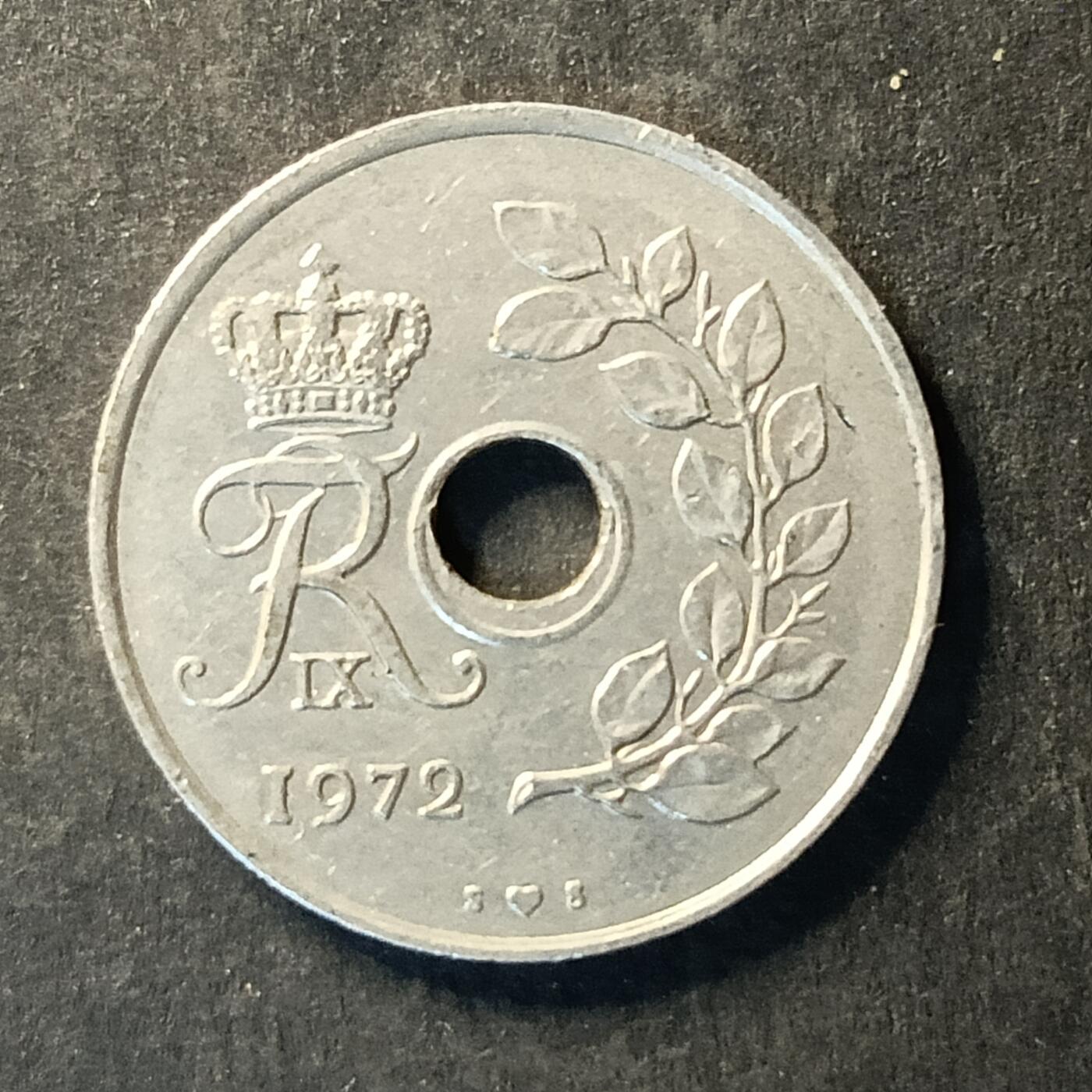 逸泉钱币2026A世界散币纸币纪念币专场A第一场 219 丹麦25欧尔